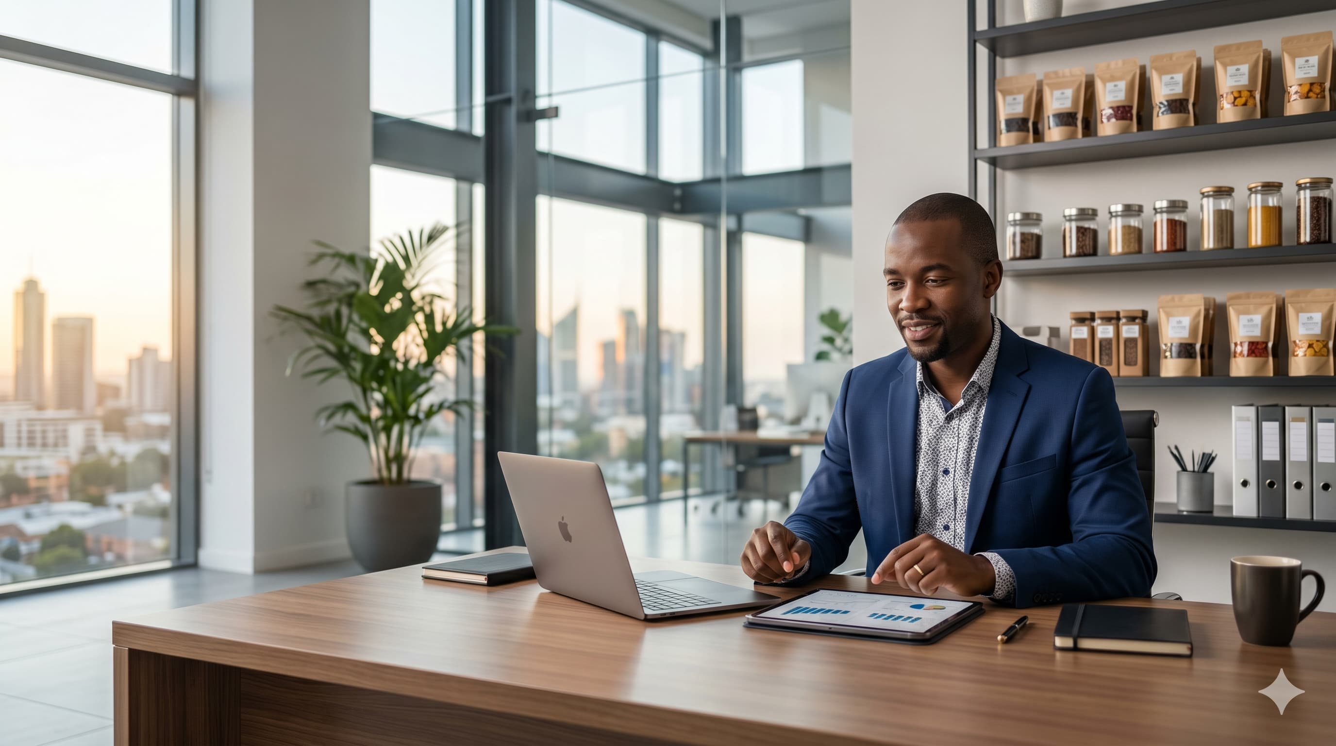Business owner opening a KitBank account