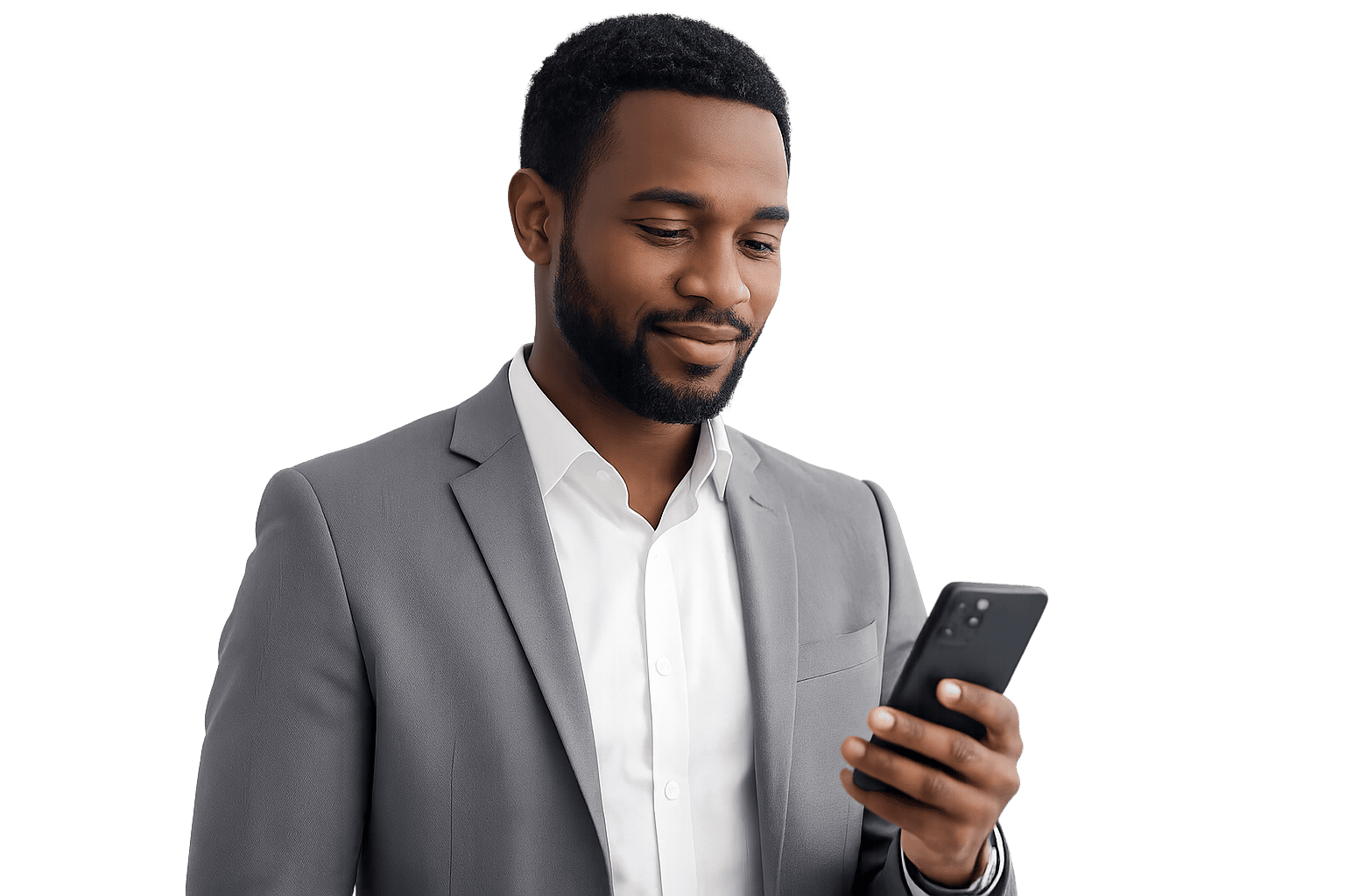 Customer securely managing their KitBank card on a phone
